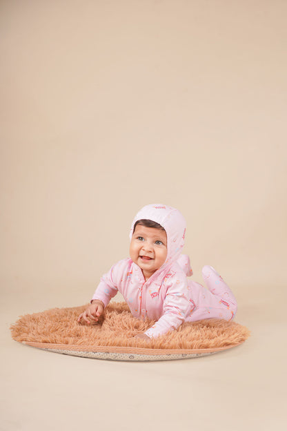 Hooded sleep suit (pack of 2)