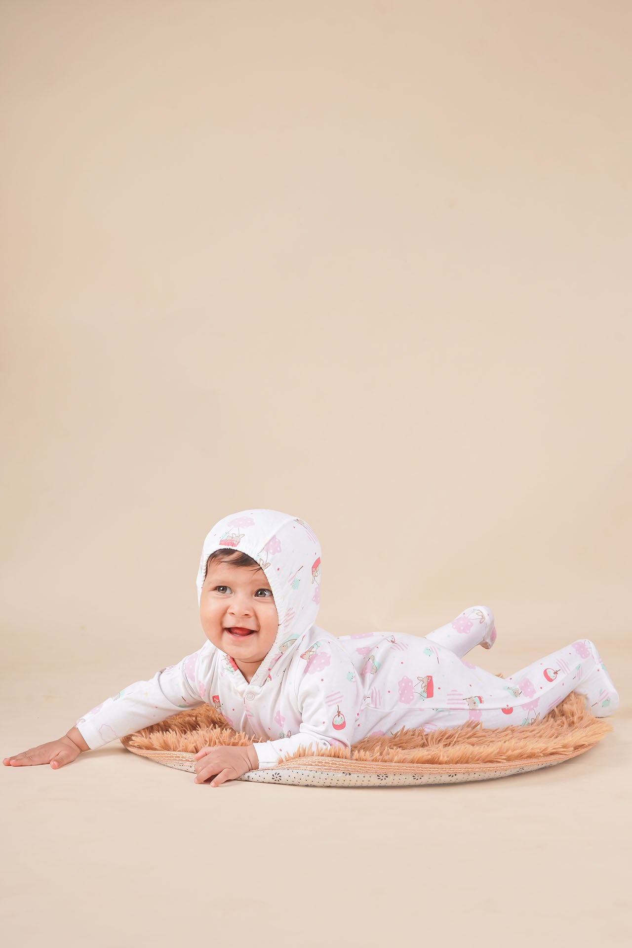 Hooded sleep suit (pack of 2)