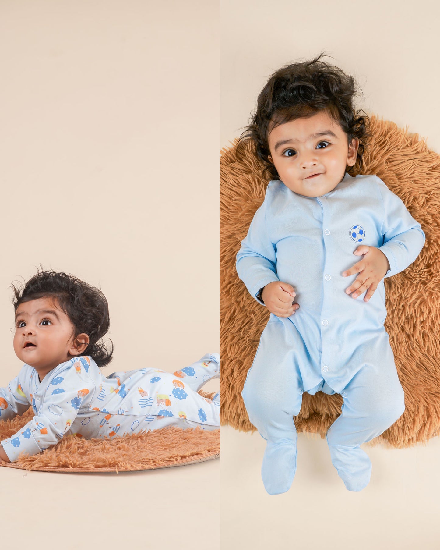 Sleep suit (pack of 2)