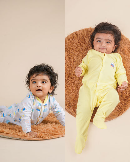 Sleep suit (pack of 2)